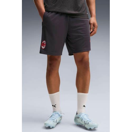Puma Senior AC Milan Training Shorts W/ Pockets Flat Dark Gray