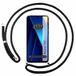 Tumundosmartphone Transparante beschermhoes voor Xiaomi Redmi 13C, met zwart koord