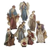 Kurt Adler Hars Kerststal Set 6,25 inch, Set van 8