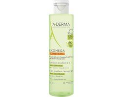 A-DERMA Exomega Control 2in1 Anti-krabben Emolliërende Reinigingsgel 200 ml