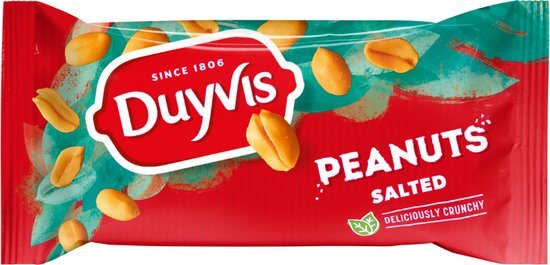 Duyvis | Pinda’s | Gezouten | Portiepack | 20 x 60 gram