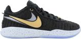 Nike LeBron XX 20 - Chaussures de basket-ball pour hommes Black-Gold DJ5423-003 - Taille EU 42 US 8.5