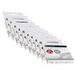 Leitz 55771000 nietjes P2, nr. 10, 6 x 2000 stuks