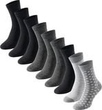 Uncover Schiesser Dames 9 Pack Sokken Kousen - Voordeelverpakking, Gesorteerd, 39-42