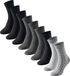 Uncover Schiesser Dames 9 Pack Sokken Kousen - Voordeelverpakking, Gesorteerd, 39-42