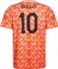 Kingdo EK 88 Voetbalshirt Gullit Nederlands Elftal Oranje Shirt Maat L