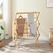 [en.casa] Sèche-linge Grinau pliable 128x72x44 cm bambou