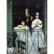 Artery8 Edouard Manet Het Balkon XL Giant Paneel Poster (8 Secties)