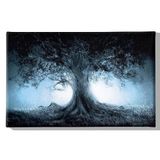 Homemania Afbeelding boom natuur en landschappen voor woonkamer, slaapkamer, meerkleurig, 45 x 3 x 70 cm, HM20KNV45 x 70 – 233, polyester, hout