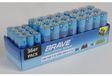 Brave 24x 36er-Packung Brave Alkaline Batterien AA & AAA Großpackung 864 Stück