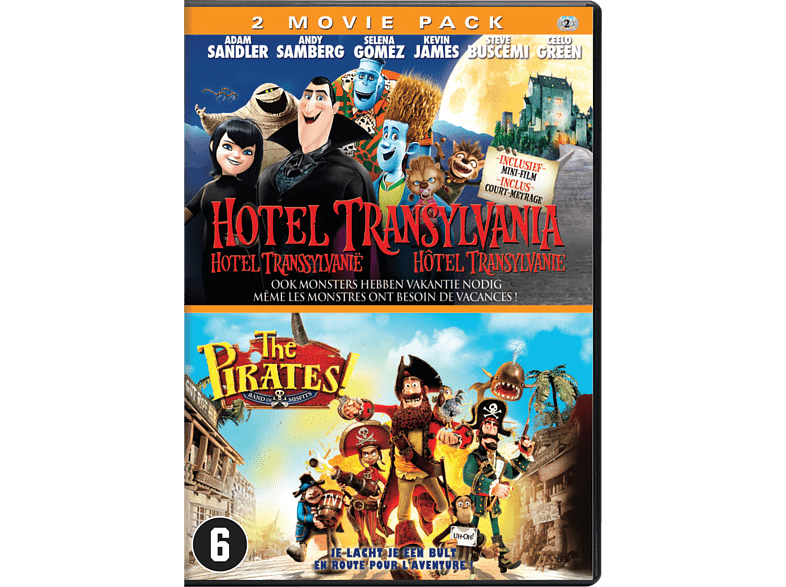 Sony Pictures Hotel Transsylvanïe + The Pirates: Band Of Misfits - DVD