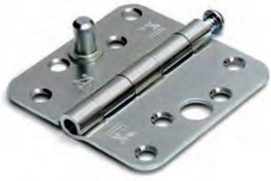 VH Scharnier 89x89mm staal vz ronde hoek SKG3 (losse pen)