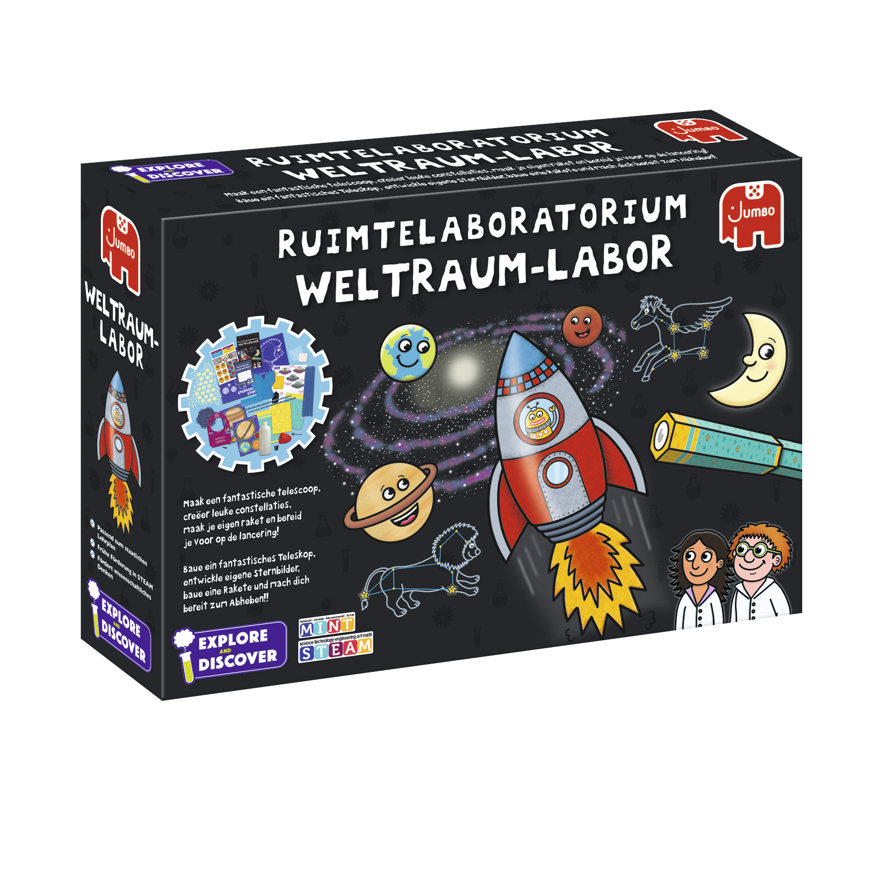 Jumbo Ruimtelaboratorium Science Kit, 5+