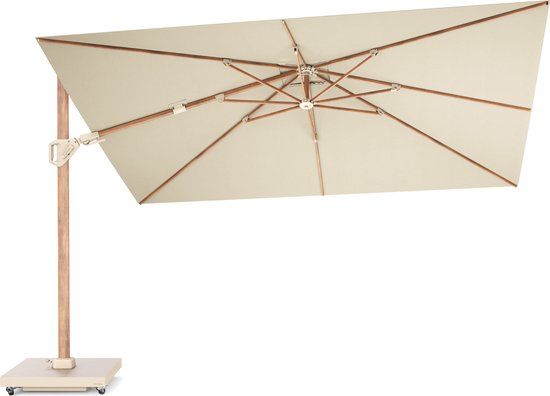 Platinum Challenger Challenger T2 premium parasol 260x350 cm teak champagne
