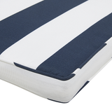 Beliani SASSARI - Zitkussen - Blauw - 46 x 46 cm - Polyester