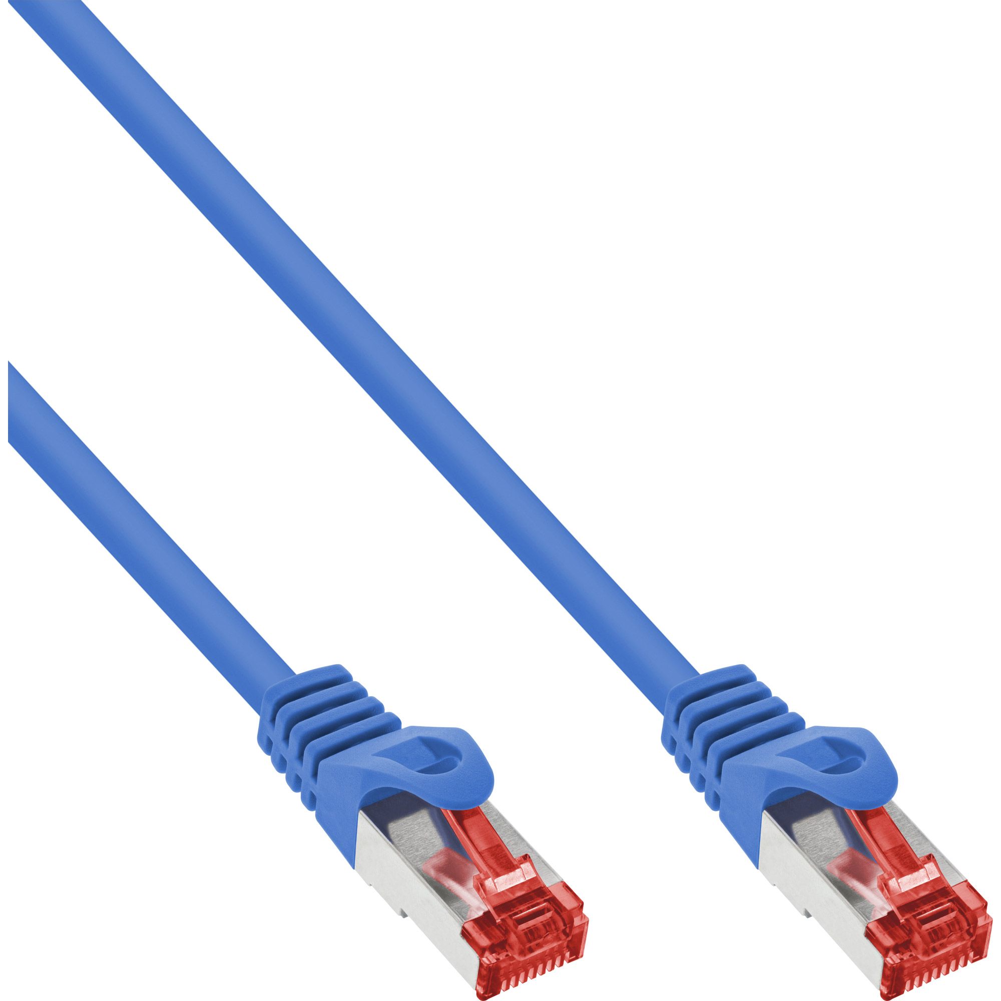 Inline 10m S-STP/PiMF Cat6 Netwerkkabel - Blauw