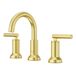 Pfister Capistrano Wastafelkraan, 8-inch wijdverspreid, 2-handvat, 3-gat, geborsteld gouden afwerking, LF049CSOBG