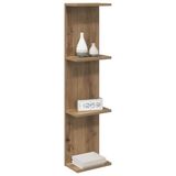 vidaXL Wandplank - Artisanaal eiken - 100 cm