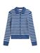 Tommy Hilfiger Gebreid vest blauw / wit