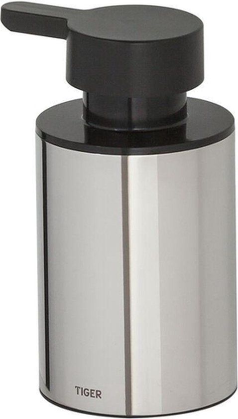 Tiger Colar Zeepdispenser Vrijstaand - RVS Geborsteld - 180 ml - Industrieel