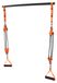 Appareil d'entraînement de force musculaire - Kit de fitness pour la maison - Bandes de résistance réglables, 16–25 kg - Entraînement complet du corps pour les bras, les jambes et le tronc - Entraînement de l'équilibre - Orange