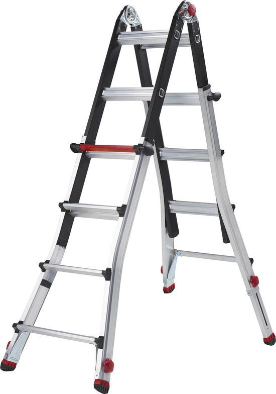 Altrex TeleProf Flex Vouwladder - 4x4 sporten - 5m werkhoogte