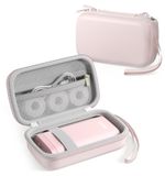 Icecat Housse de protection pour mini-imprimantes d'étiquettes, matériau EVA, rose