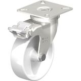 Blickle LPXA-PO 76G-FI Zwenkwiel met rem Wieldiameter: 75 mm Draagvermogen (max.): 75 kg 1 stuk(s)
