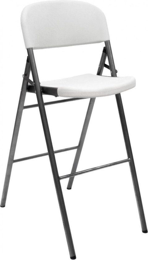 Barkruk Saro Kunststof Barstoel – 109 cm – Stapelbaar & Stevig – Voor Horeca, Terras & Event