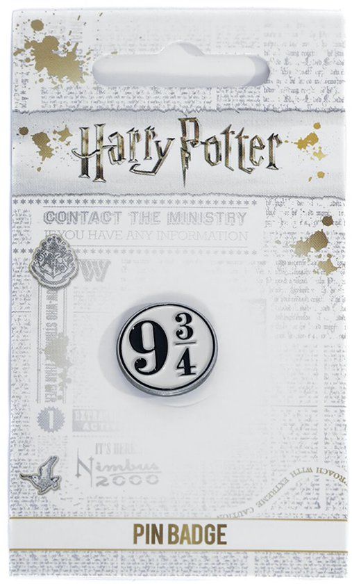 The Carat Shop Harry Potter Perron 9 3/4 Speldbadge