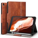Antbox iPad Pro 10.5 hoesje 2017 / iPad Air 3 (10.5) 2019 met ingebouwde Apple Pencil houder Auto Sleep/Wake-functie PU lederen smart cover voor iPad Pro 10.5 inch 2017 (bruin)