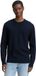 Tom Tailor Denim Basic gebreide trui van katoen - dark navy - maat M