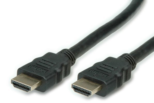 VALUE HDMI Ultra HD Kabel met Ethernet, M/M, zwart, 2 m