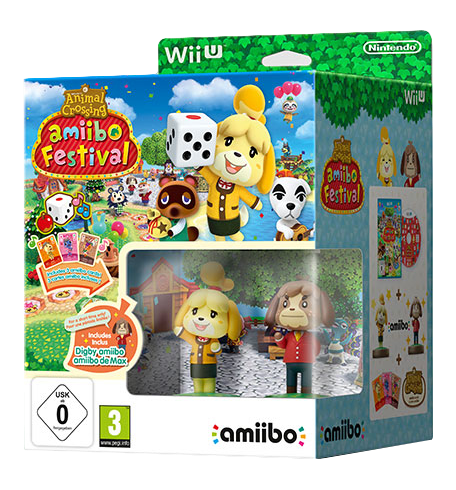 Nintendo Animal Crossing Amiibo Festival (2 Figuren, 3 Cards) Nintendo Wii U