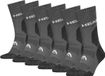 HEAD Wandelsokken All Climates Hiking Crew - 6 paar - Hoge Hiking Sokken - Grijs - Maat 43/46