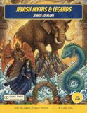 Jewish Myths & Legends: Color the Golems, Guardians & Legendary Beasts of Jewish Folklore - A Read-Along Coloring Book for Curious Kids Ages 8-12