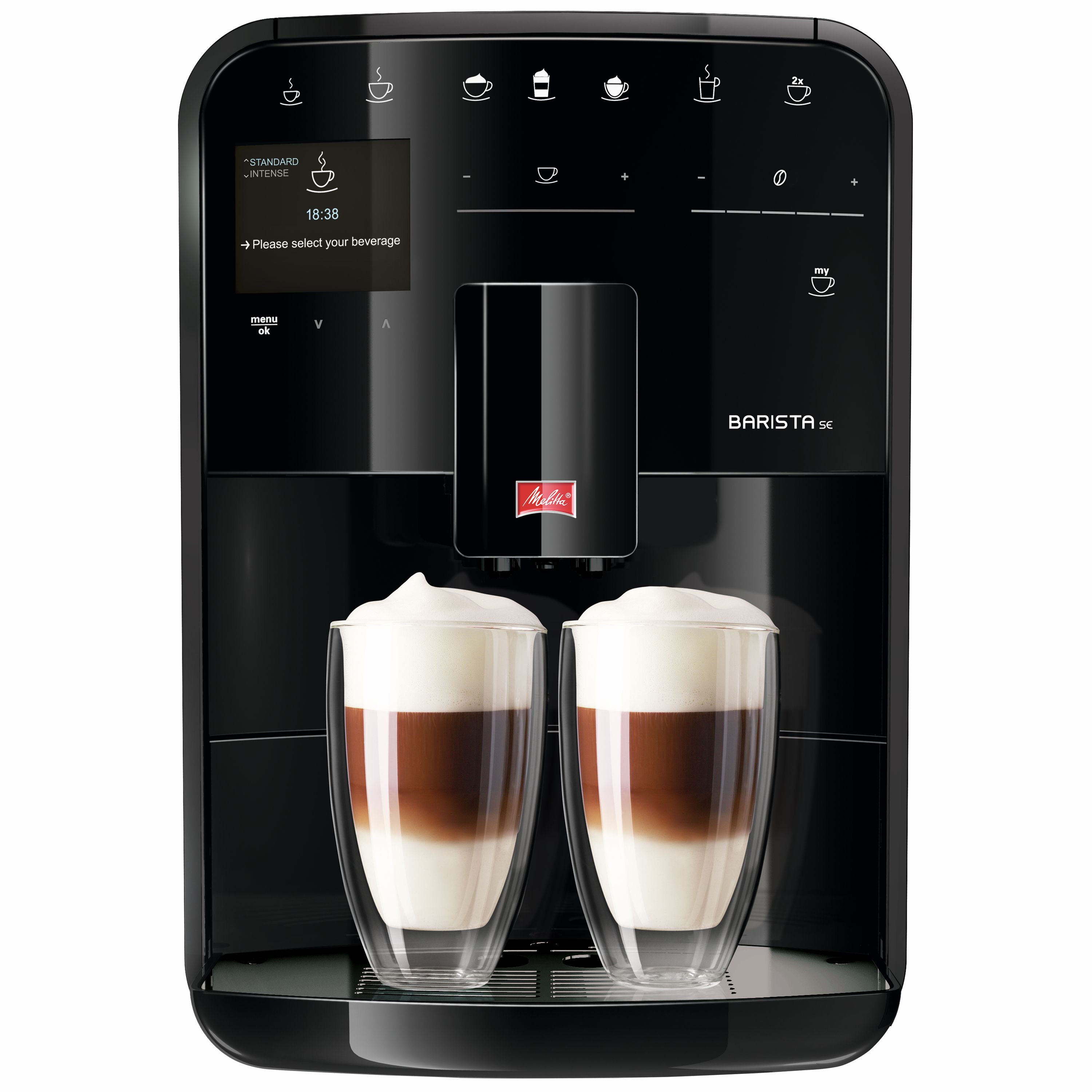 Melitta Barista SE Volautomatische Espressomachine Zwart
