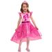 Rubies Officiële Barbie verkleedset kinderkostuum, kinderverkleedkleding, maat leeftijd 4-6 jaar