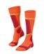FALKE Heren Skisokken SK Energizing Wool M Kh wol functioneel materiaal met compressie 1 paar, Orange Flash 8036 - Kuitomtrek 3, 43-46