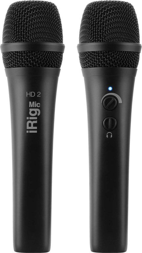IK Multimedia iRig Mic HD 2 - Condensator Microfoon - Zwart