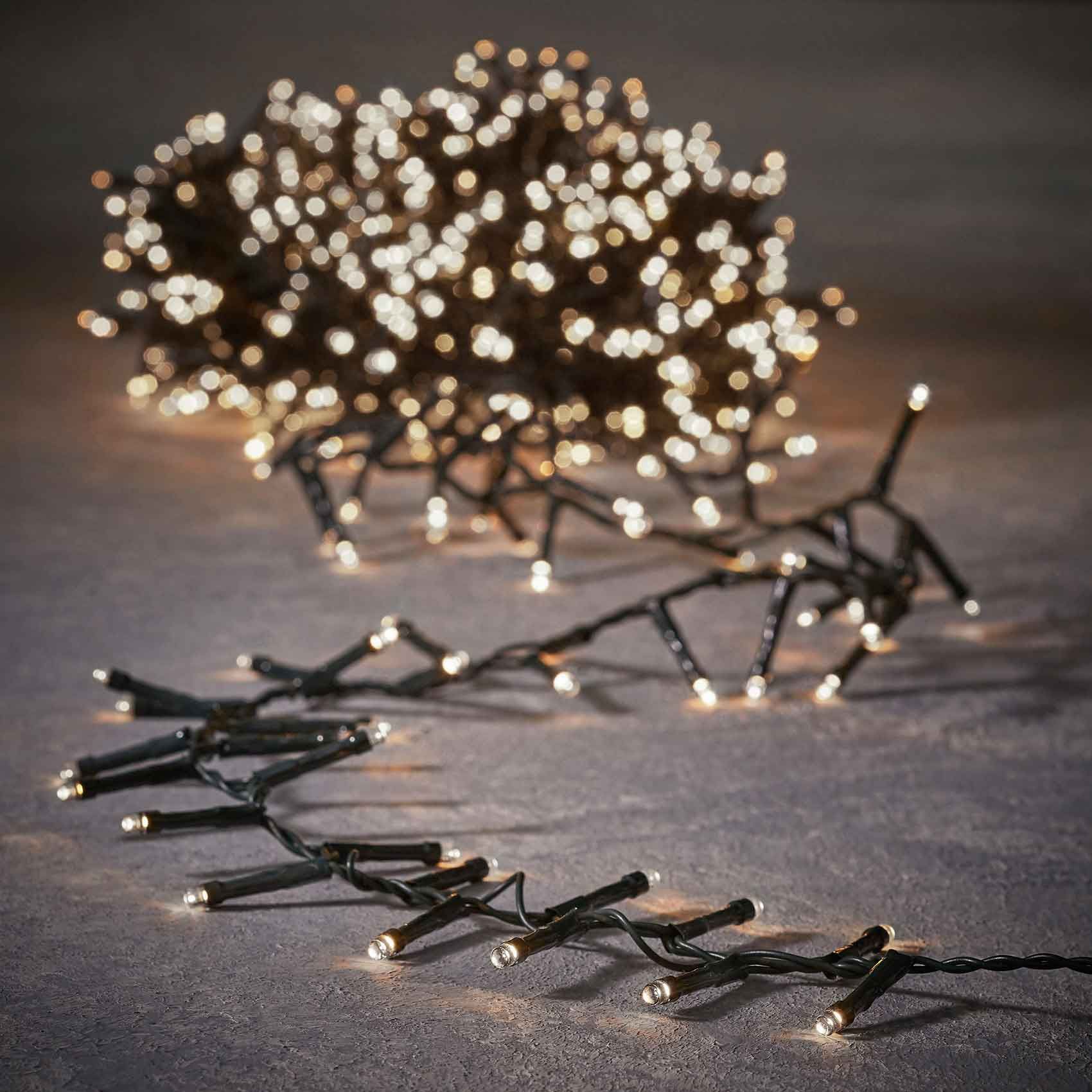 Luca Lighting Kerstverlichting Lichtsnoer - 360 Lampjes - Warm Wit - 2700 cm - Buiten