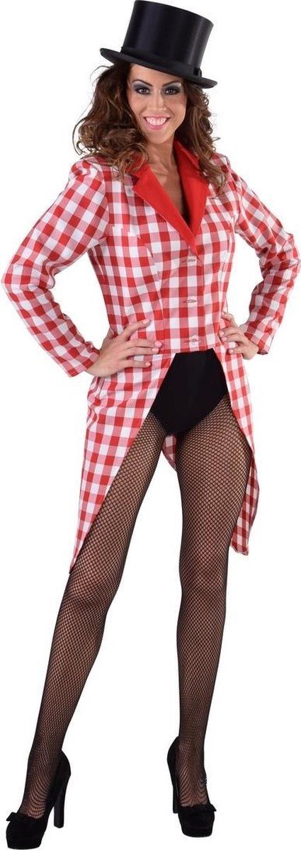 Magic by freddy Brabant & Oeteldonk Kostuum | Slipjas Brabants Bont Carnaval Vrouw | Medium | Carnaval kostuum | Verkleedkleding