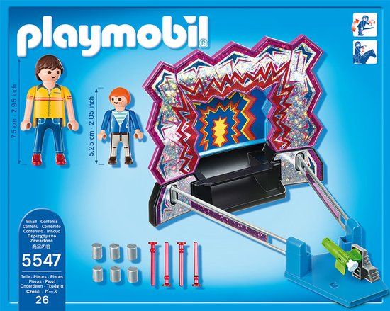 PLAYMOBIL Blikken omgooien / Stand de Chamboule-tout