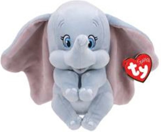 TY 41095 Dumbo W/Sound pluche, meerkleurig