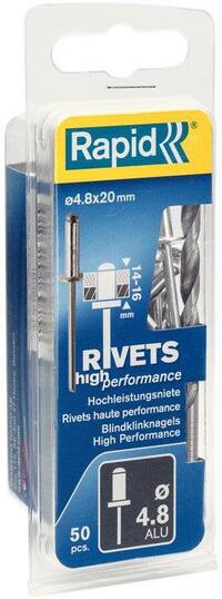 High performance klinknagel Ø4.8 x 20 mm - 5000391