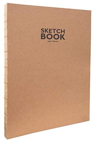 Honsell Sketchbook 32504 - Kraft Schetsboek - DIN A4 - 120 vellen - 100 g/m²