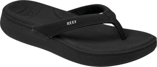 Reef Cushion Cloud Teenslippers Dames Zwart 37.5
