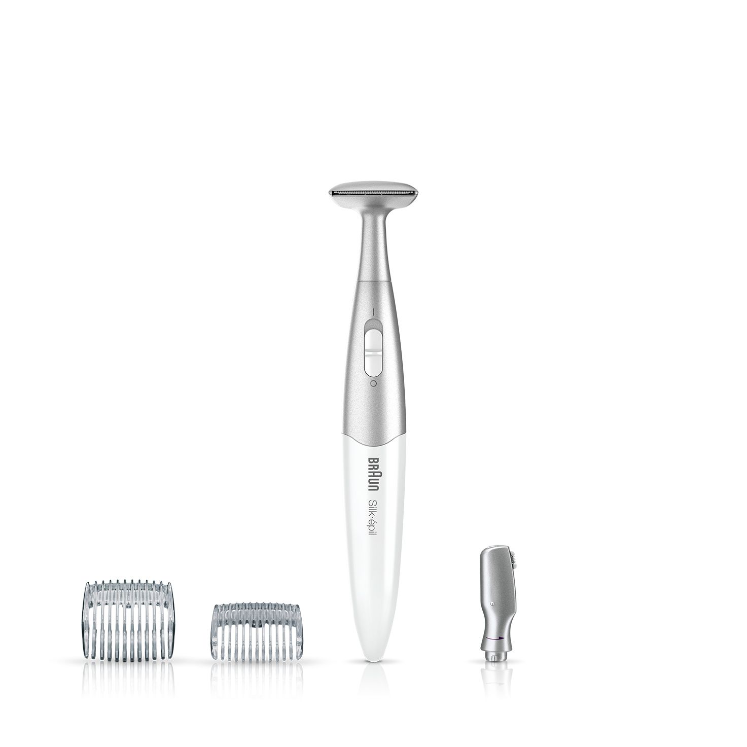 Braun Silk-épil FG 1100 - Precisietrimmer - Zilver/Wit