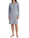 CALIDA Dames Nachthemd Katoen Blauw Maat L
