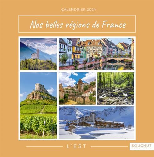 ILLUSTRE KALENDER "L'EST" 30 x 30 cm BOUCHUT